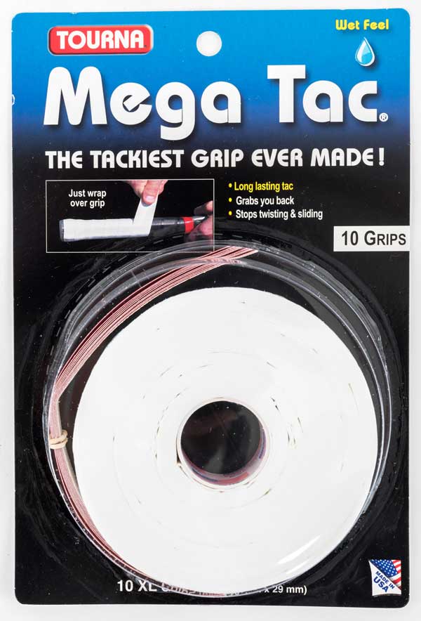 Tourna Mega Tac XL 10ks bílá
